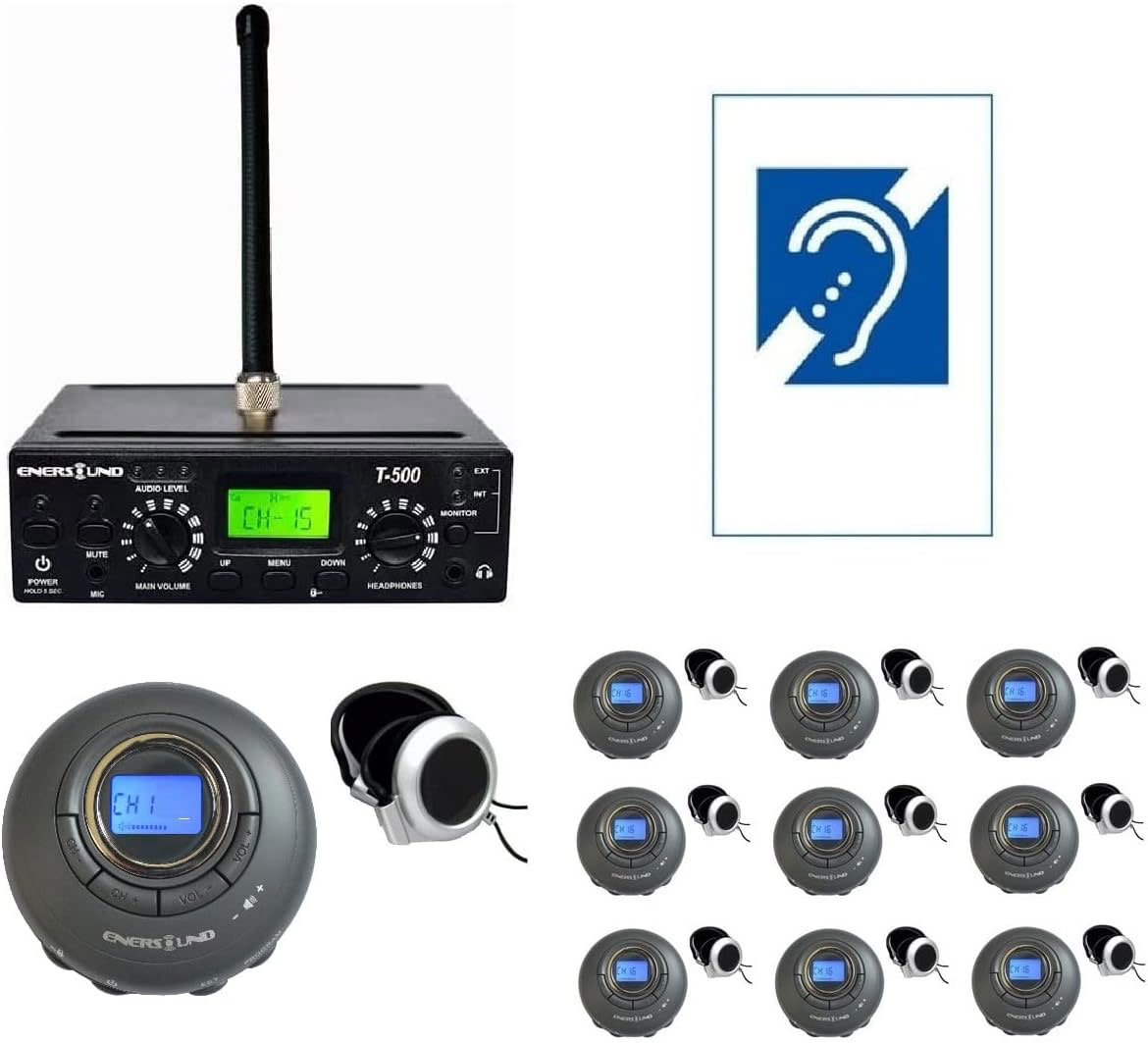 10-Person Assistive Listening System