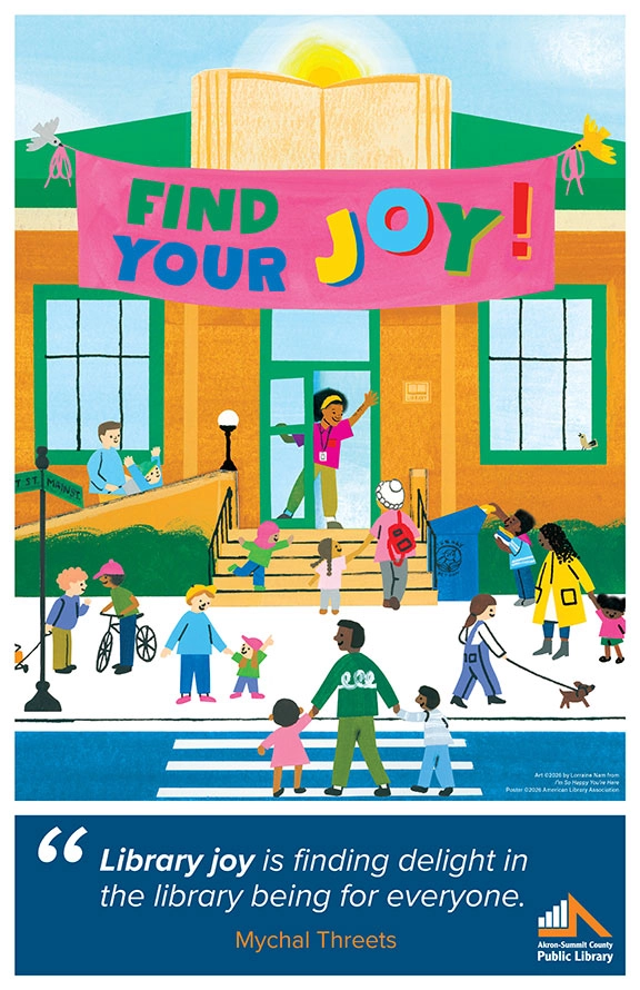 National Library Week Poster 2026 graphic