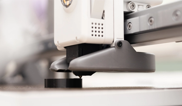 3-d printer closeup