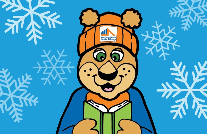 Winter Reading Paws graphic