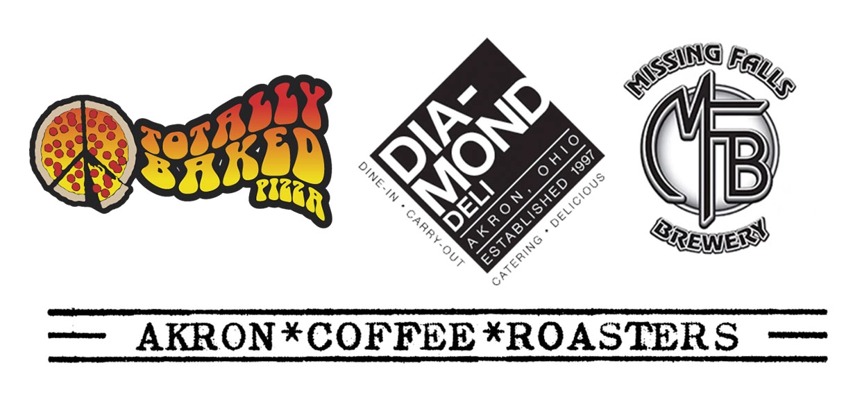 various Akron, Ohio businesses